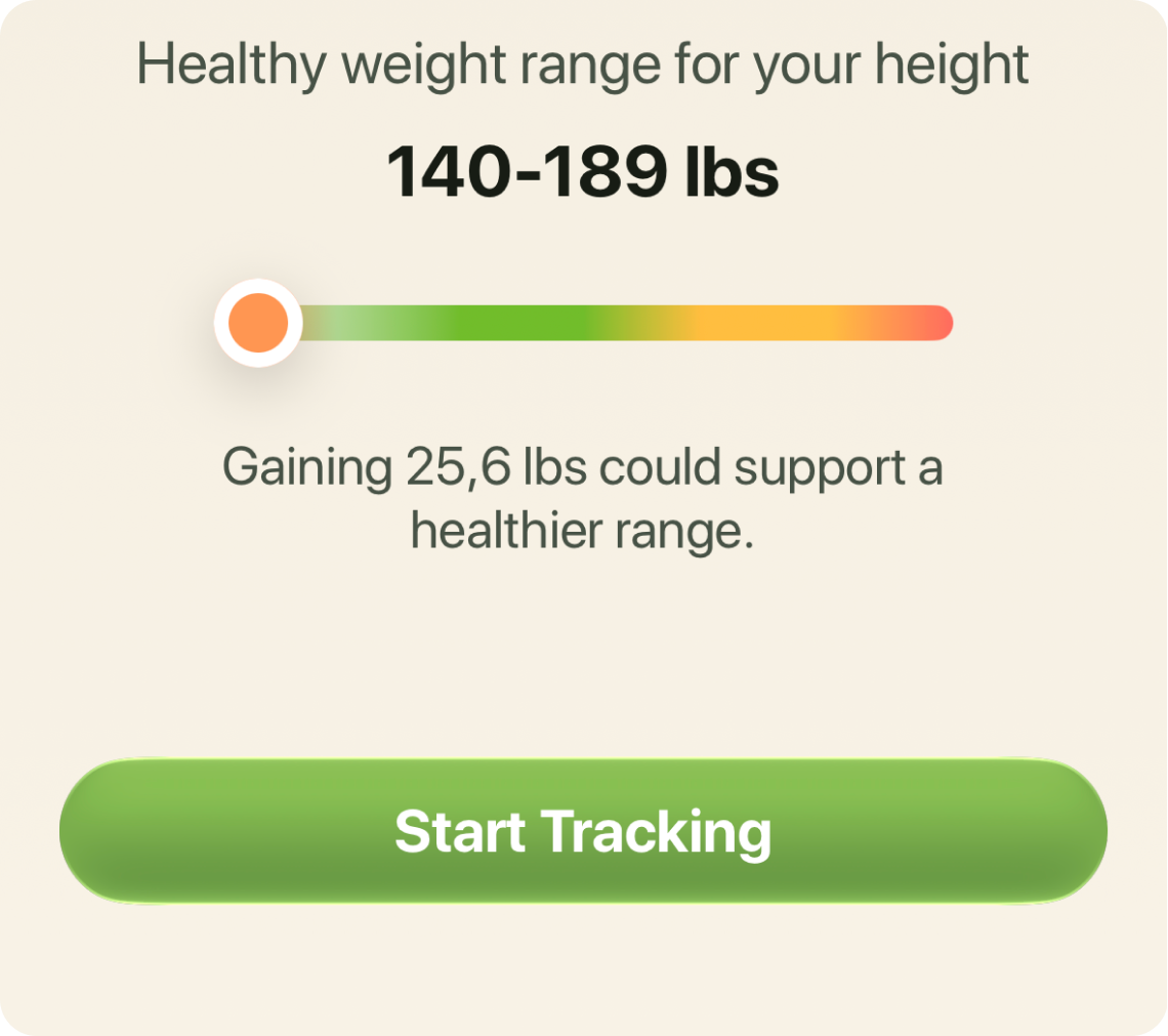 Experiment / Weight tracker